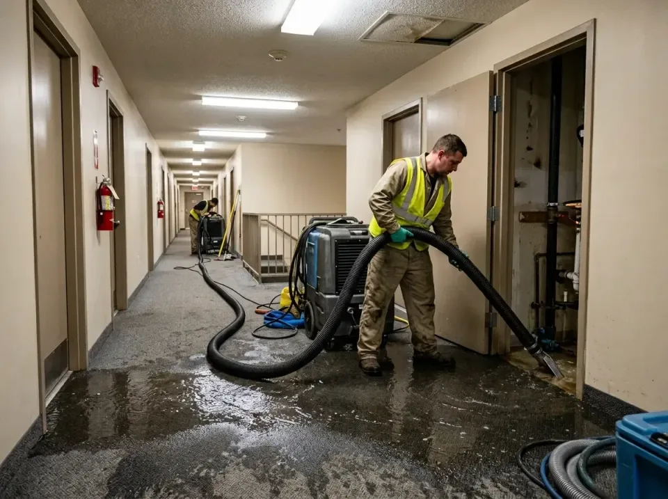 multi-unit-apartment-hallway-f-005 — frequently asked questions, Emergency Burst Pipe Water Extraction & Removal in Aztec, NM
